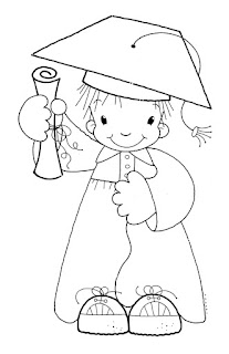 RECURSOS y ACTIVIDADES para Educación Infantil: Dibujos de GRADUADOS