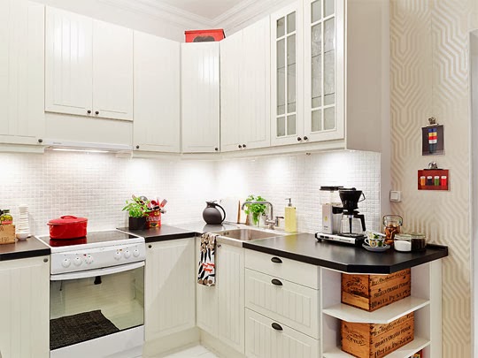 Decoración de Cocinas para Apartamentos Pequeños ~ Diseño y Decoración