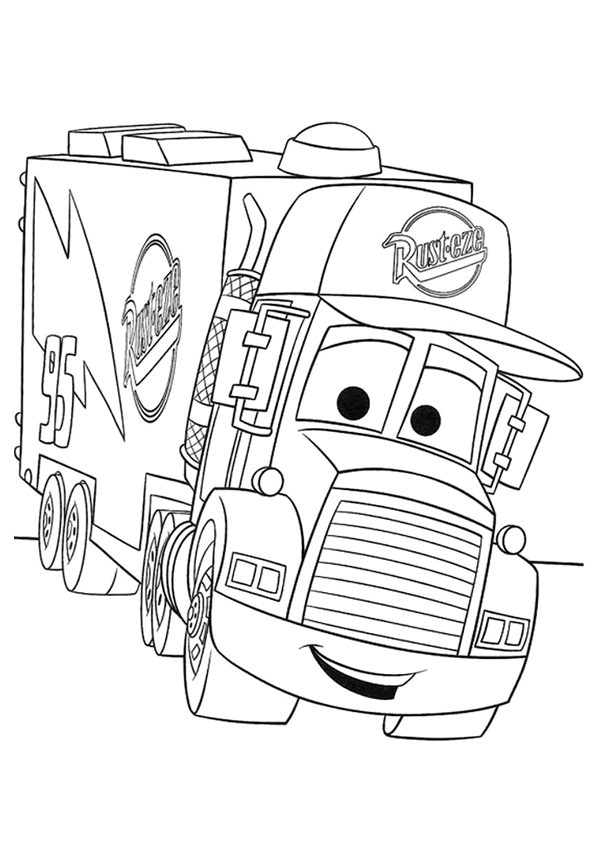 Coloring Pages: Cars Coloring Pages Free and Printable