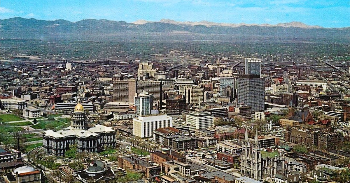 Colfax Avenue Aerial View of Colfax Avenue, 1960s