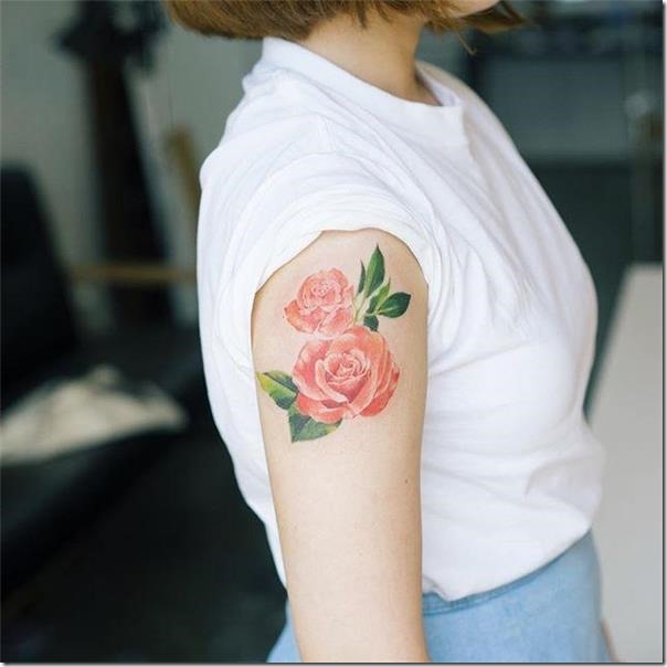 Tatuagens de flores para as mulheres Tatuagens de flores para as mulheres