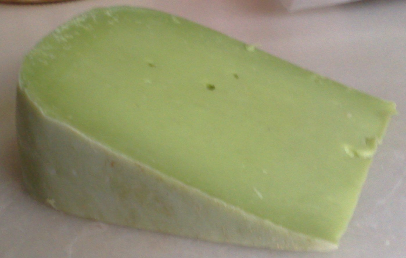 Queso Gouda con Wasabi Esas cosas que tú comes