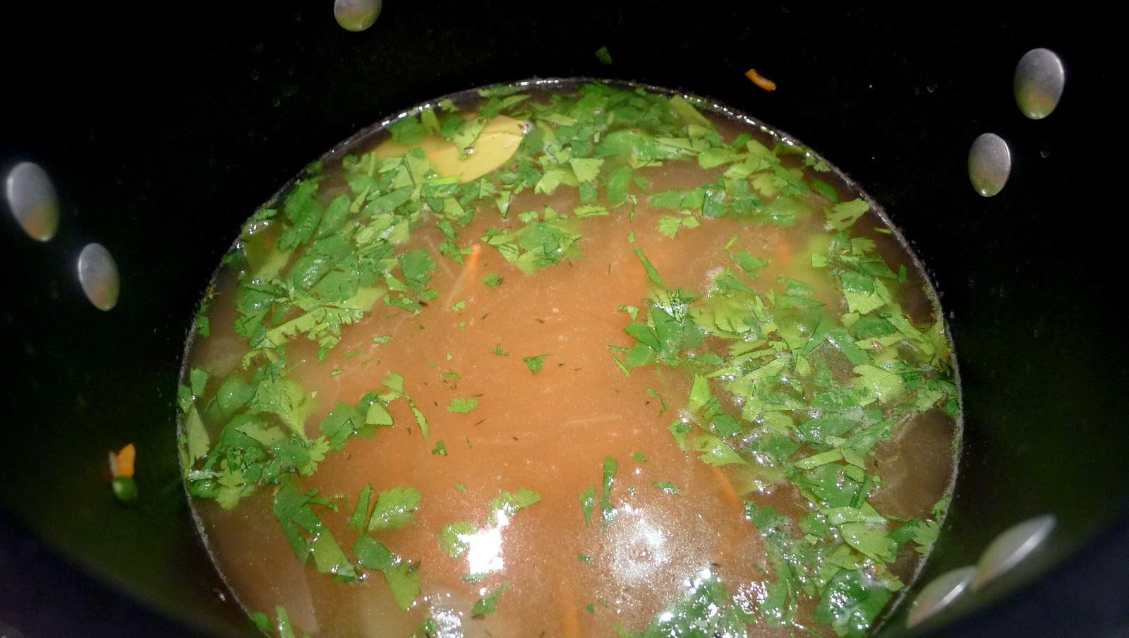 newFOOD tuesdayz Portobello and Split Pea Soup