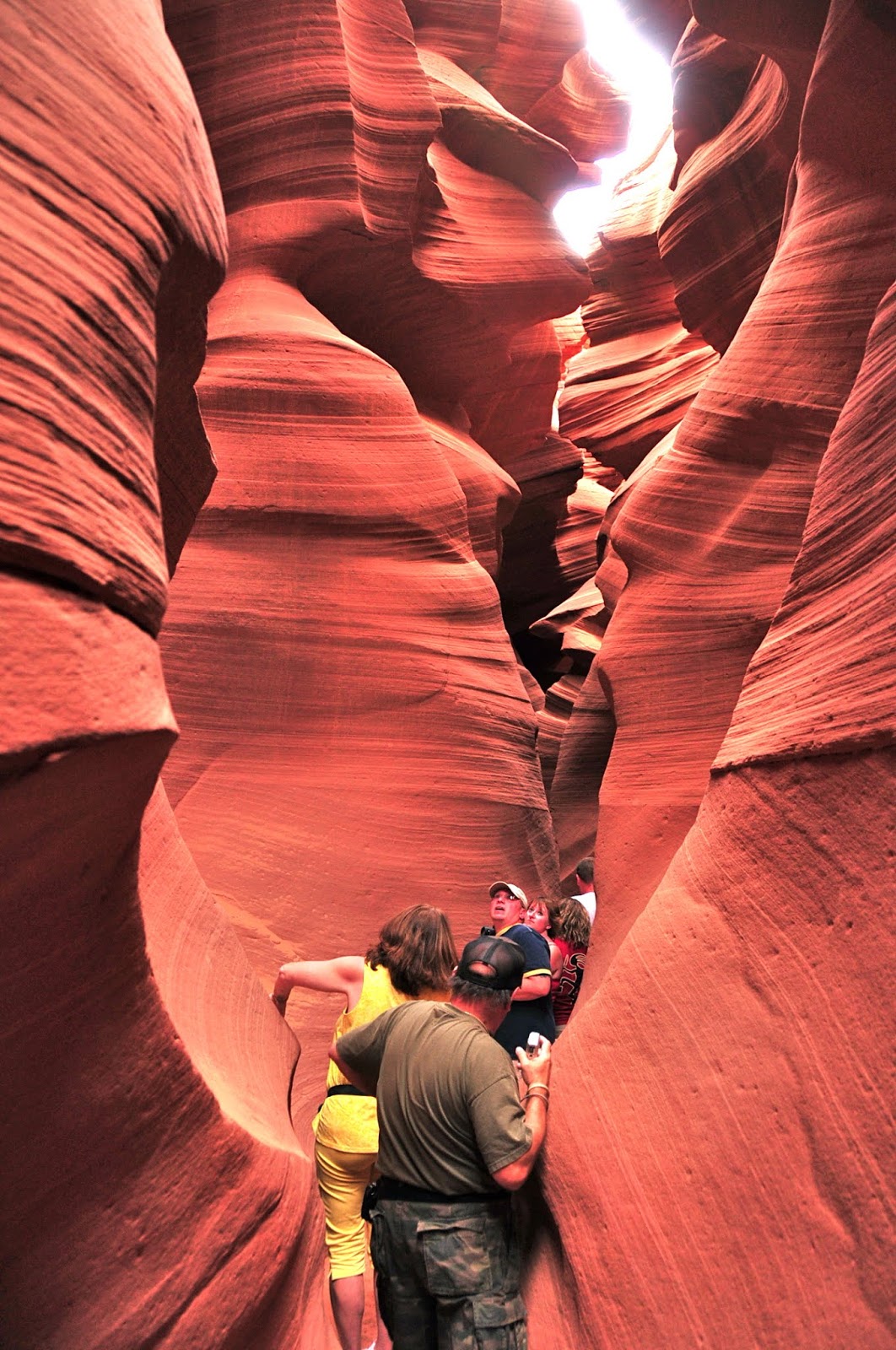 Chuck's Adventures Hiking Lower Antelope Canyon