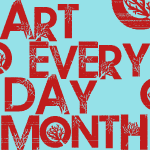 http://creativeeveryday.com/art-every-day-month