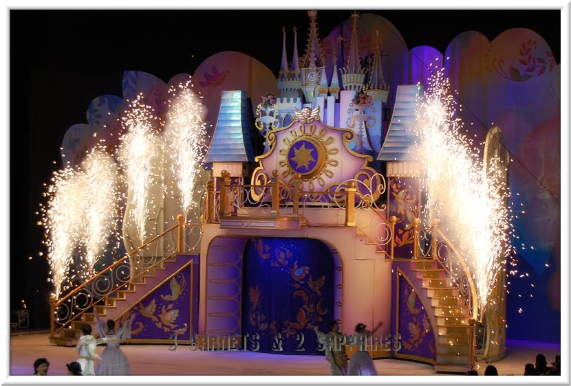 3 Garnets 2 Sapphires Disney On Ice Presents Dare To Dream