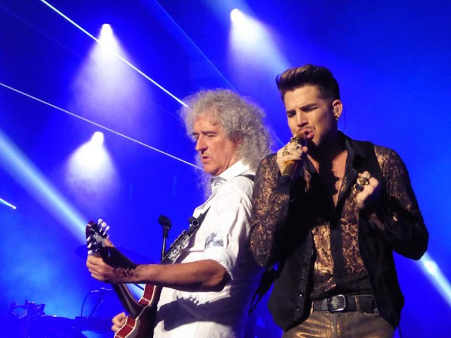 Brian May y Adam Lambert