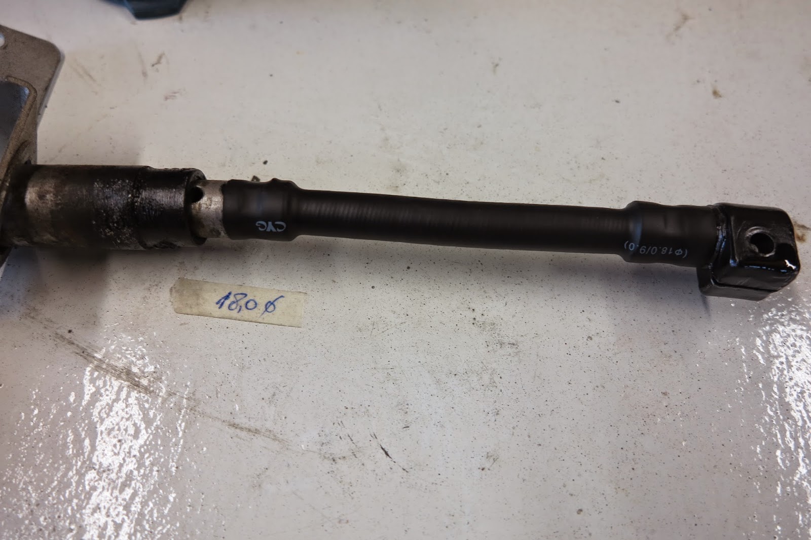 CKD Boats Roy Mc Bride Hillman Imp gear shaft flexible joint fixed