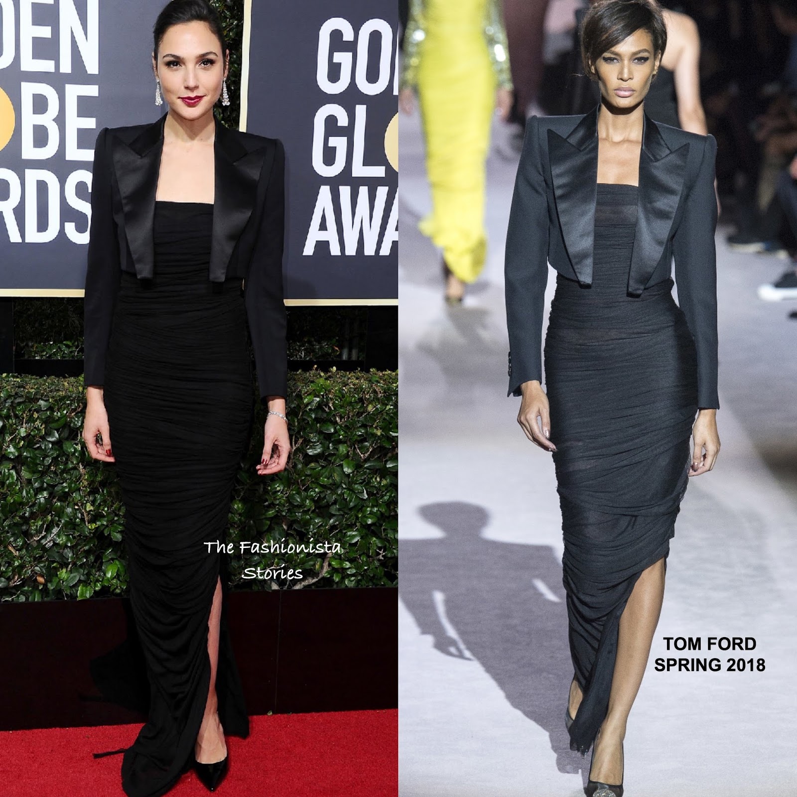 Gal Gadot in Tom Ford the 75th Golden