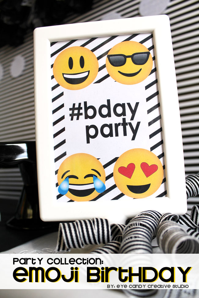 Eye Candy Creative Studio Collection Emoji Birthday