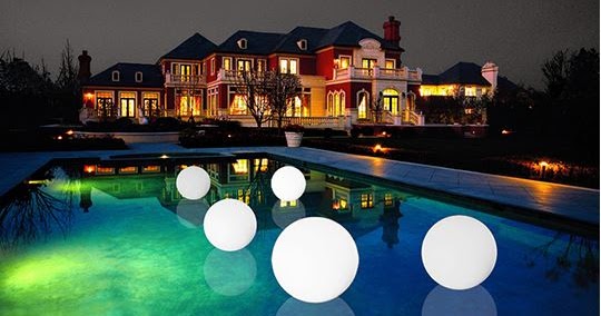 Marzua: Iluminación de piscinas