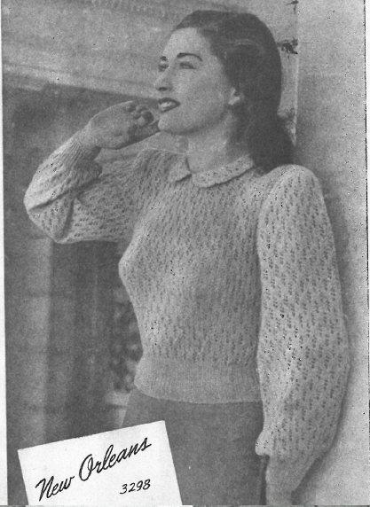 The Vintage Pattern Files: Free 1940s Knitting Patterns - Women's SunGlo Series 92 The Vintage Pattern Files: Free 1940s Knitting Patterns - Women's SunGlo Series 92