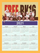 Free BK 16 Calendar
