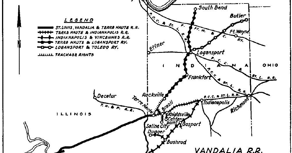 Industrial History Pennsy's Vandalia Railroad
