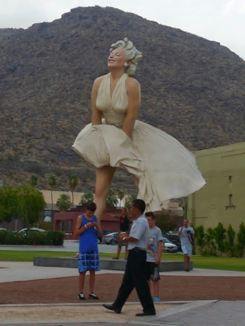  Palm Springs Californie Marylin Monroe