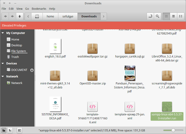 xampp linux mint xampp linux mint