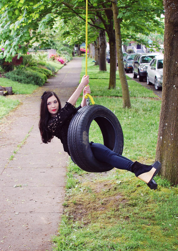 Do It Yourself Tire Swing