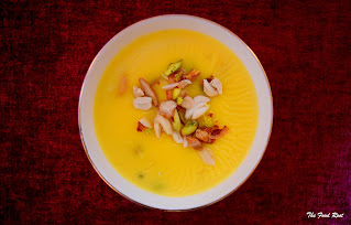 Dry Fruit Custard - Now transfer the custard into the bowls. garnish them with the remaining chopped dry fruits. Let it cool. Refrigerate it and serve chilled.
