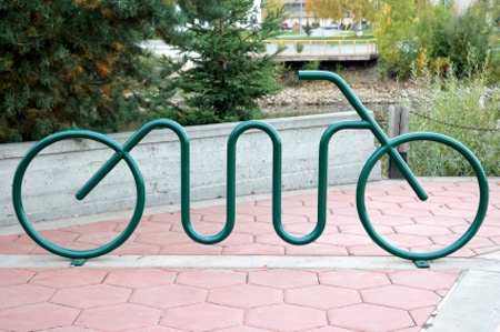 cool bike racks