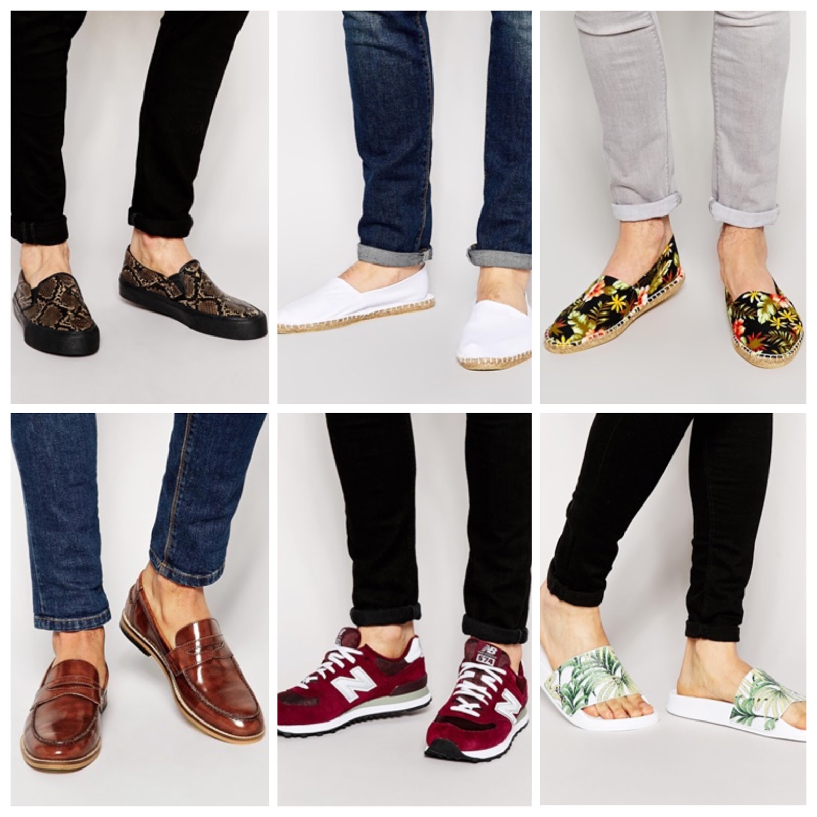 SUMMER HOLIDAY SHOES FOR MEN FROM ASOS! Needles and Nylon