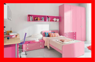 Kamar Tidur Bernuansa Pink