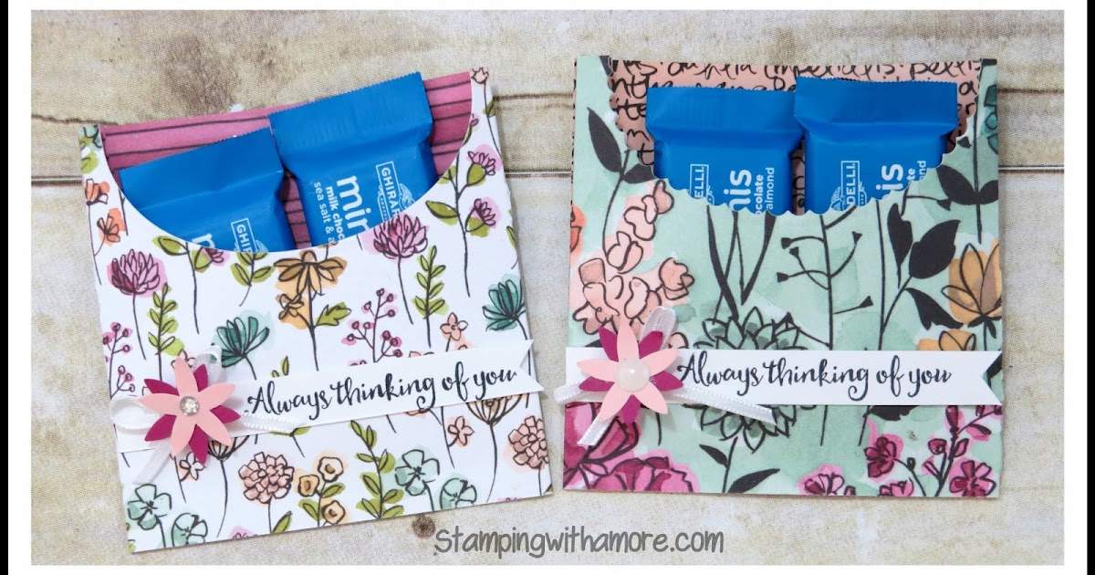 Stampingwithamore QUICK & SIMPLE TREAT POUCH