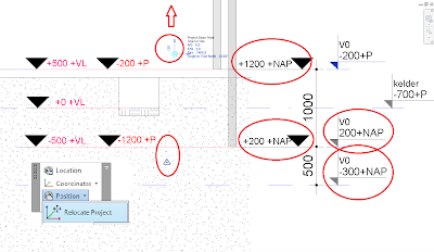 Revit Project Base Point Paperclip Ik Leer BIM: Revit Coördinaten stelsels