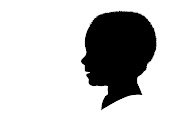I used my pen tool in Photoshop to turn this photo into a silhouette. (silhouette with hair)