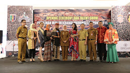 Wakil Gubernur Lampung Chusnunia Chalim membuka acara pemilihan muli mekhanai Provinsi Lampung,