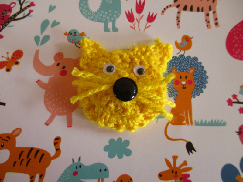 Accesorios para el cabello con crochet