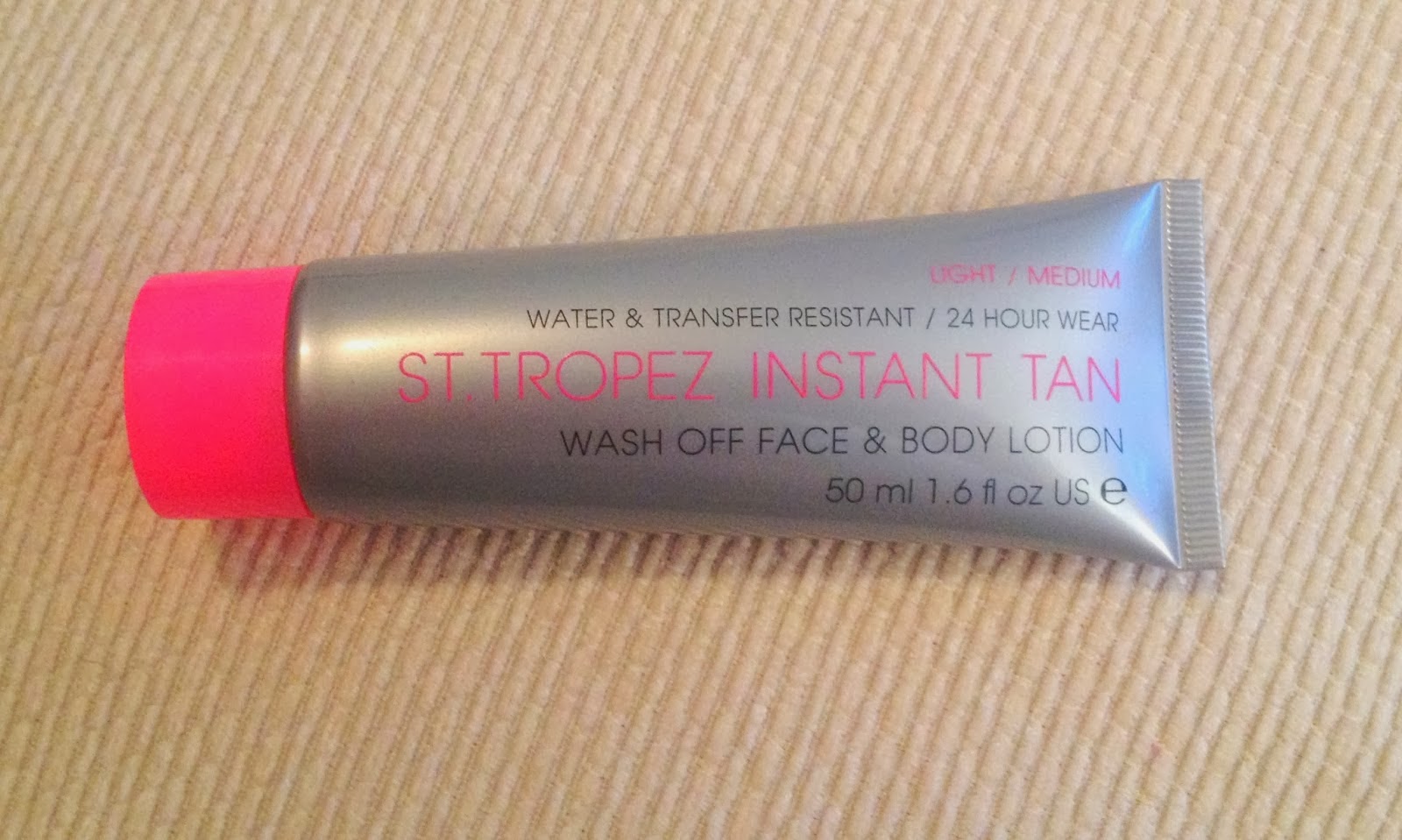 All the little things St Tropez Instant Tan Wash Off Face and Body