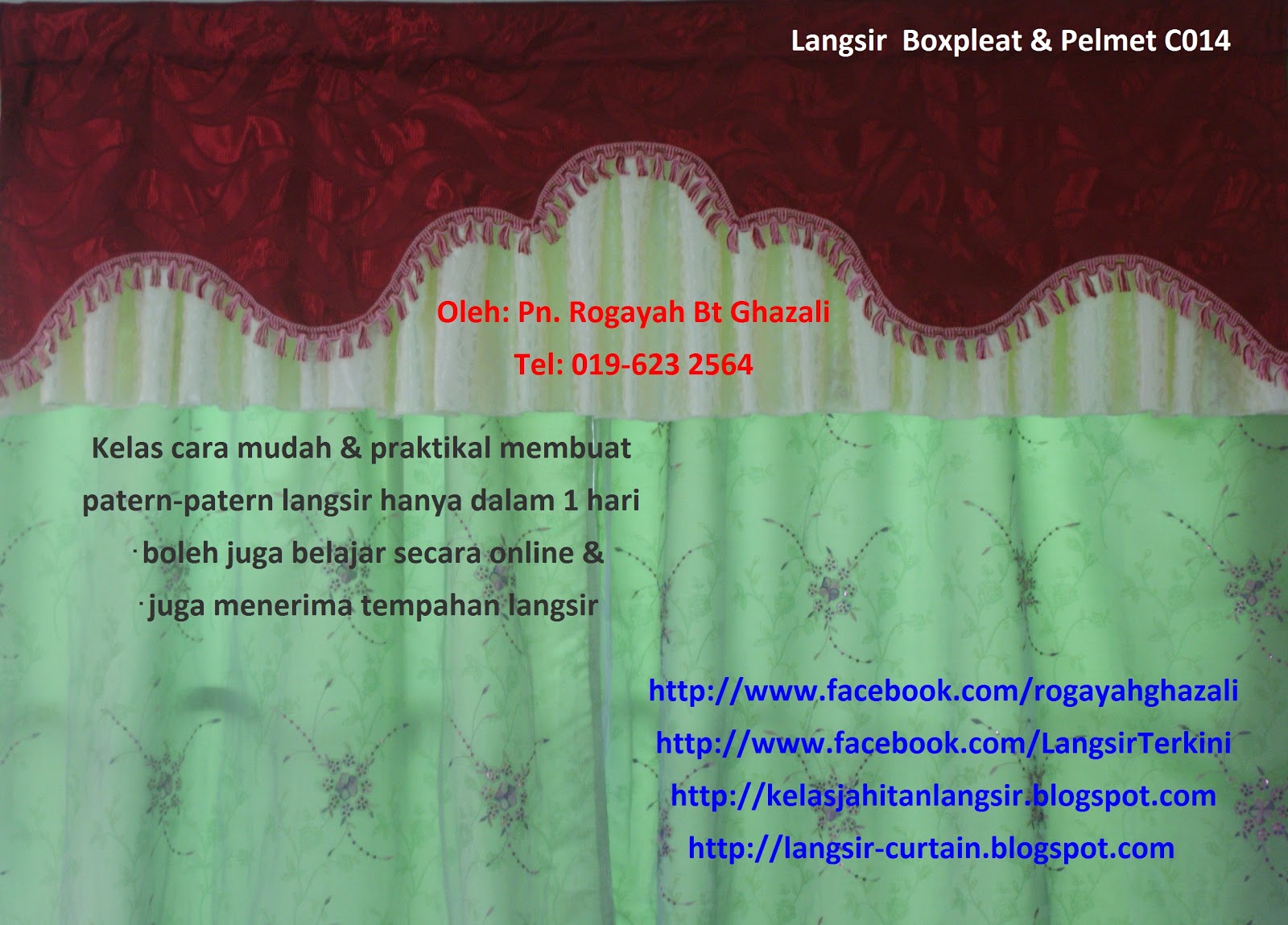 Belajar Jahit Langsir Cara Mudah Hanya Dlm 1 Hari Roah An Error Occurred