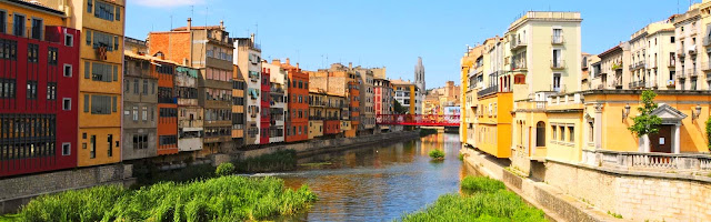 Rio Oñar a su paso por Girona