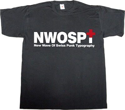 typography Font graphic design Wolfgang Weingart punk heavy metal nwobhm t-shirt ephemeral-t-shirts