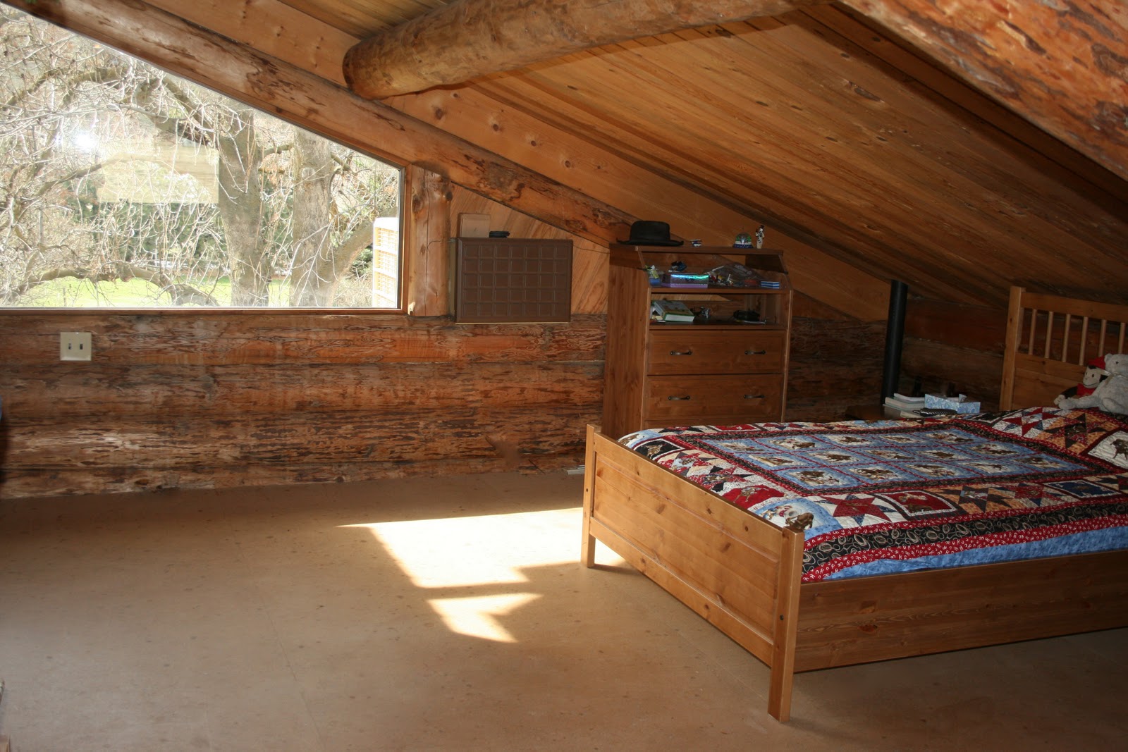 Log Home For Sale Dayton, Washington Dayton Log Home (Wintertime
