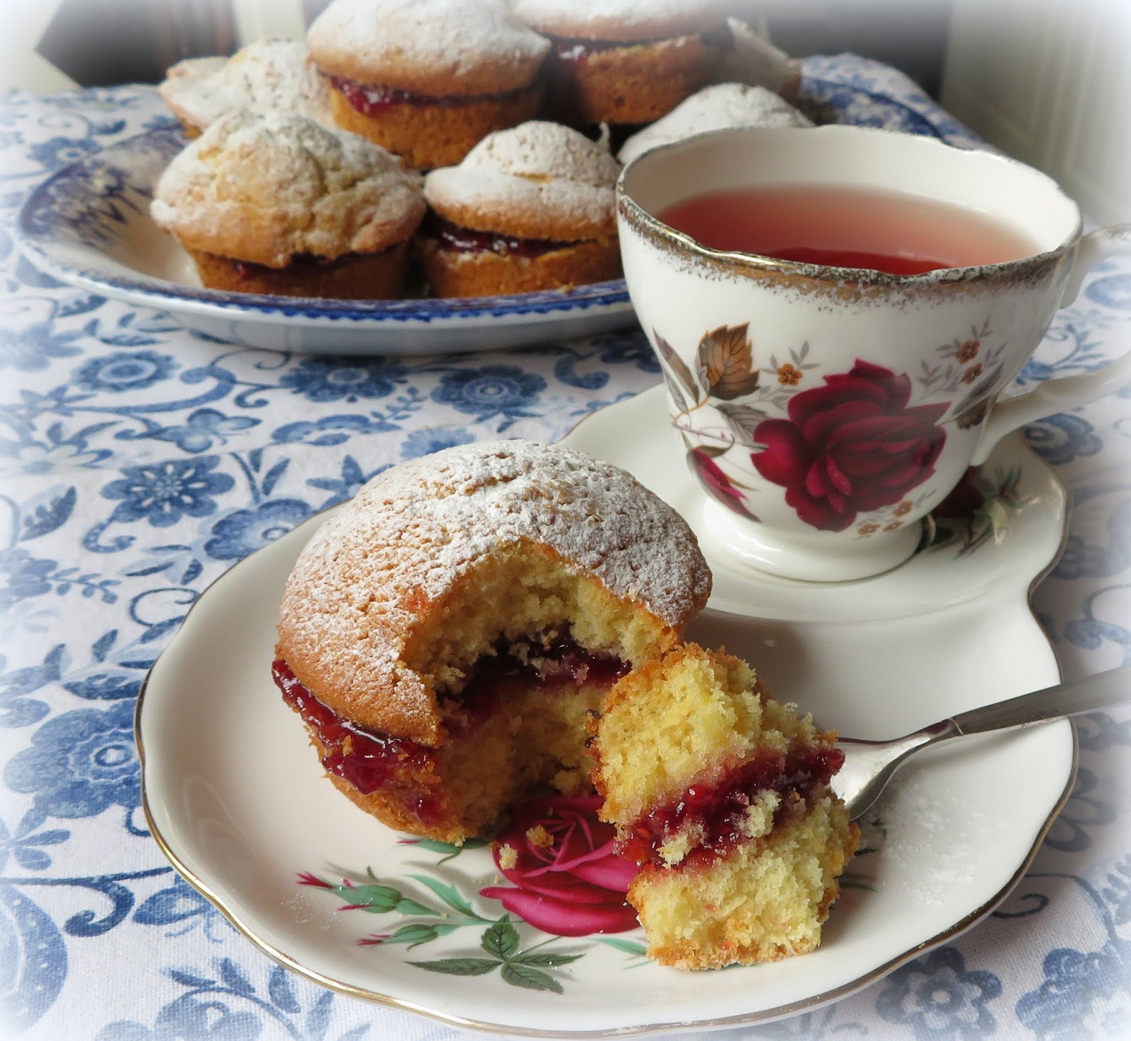 Lemon Cupcakes with Raspberry Jam The English Kitchen