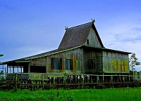 Rumah Adat di Indonesia Kalimantan Selatan