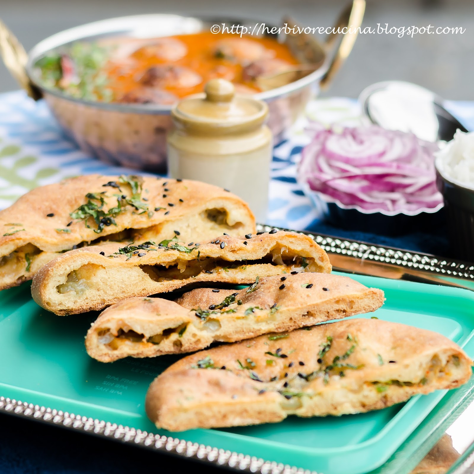Herbivore Cucina Onion Kulcha