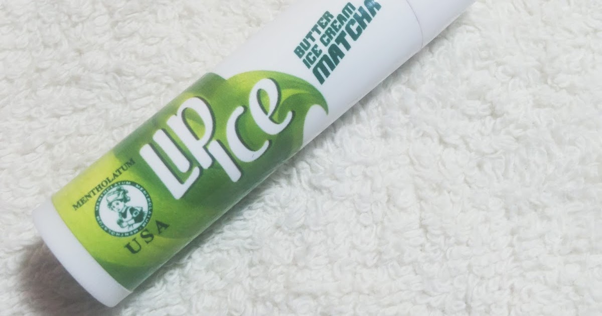 Review Lip Ice Butter Ice Cream Matcha / PETRICHOR