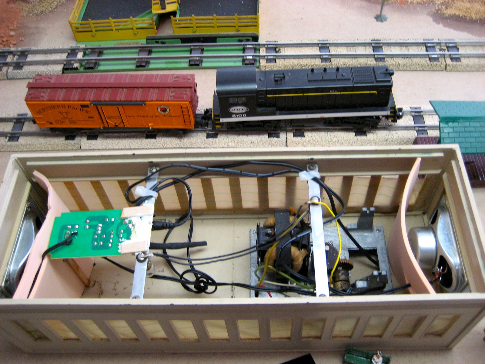 American Flyer Train Layout