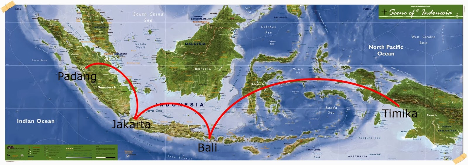 Perjalanan Dari Padang, Jakarta, Bali Terus Ke Timika