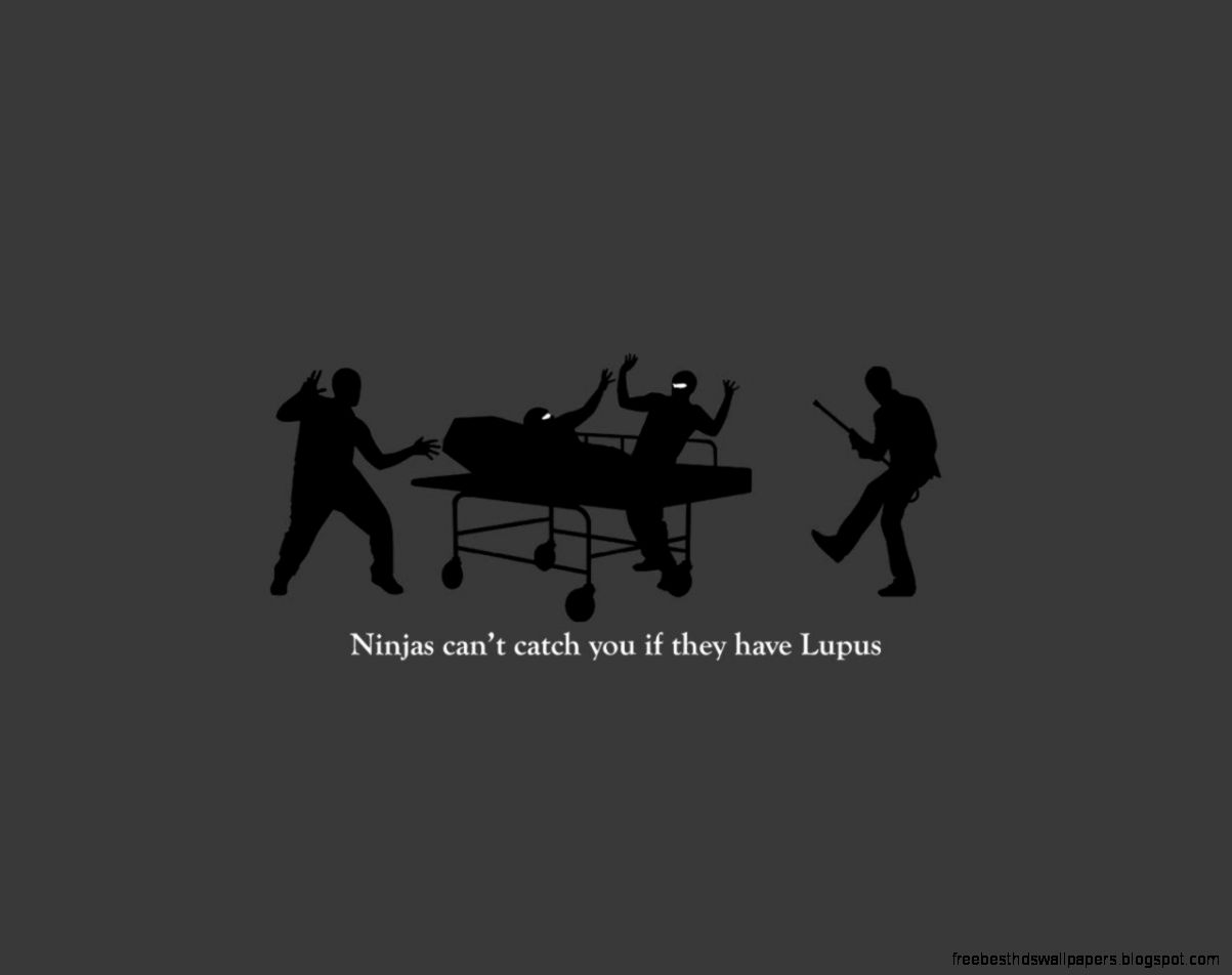 Ninjas Cant Catch You Wallpaper  1280x1024  ID14563