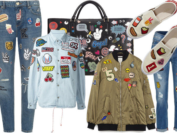 Tendências - Roupas com patches 
