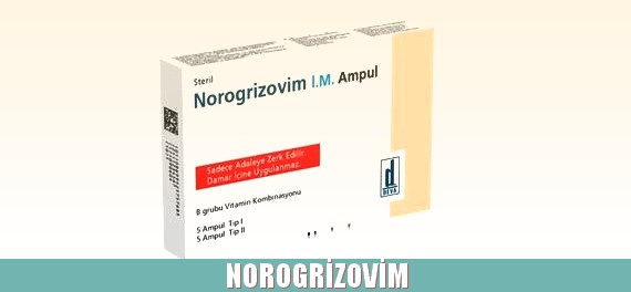 Norogrizovim 1 Gr 5 Ampül Nedir, Ne İşe Yarar, Yan Etkileri, Kullanım