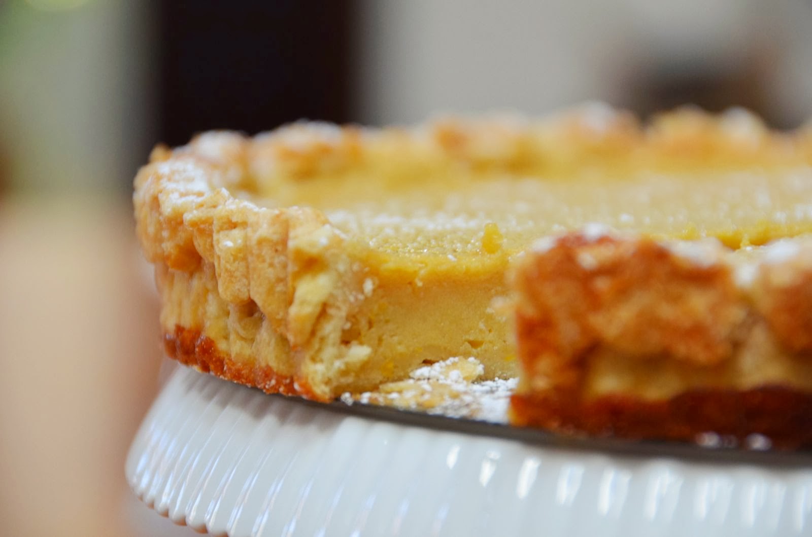Lemon Buttermilk Pie | Cheesy Pennies