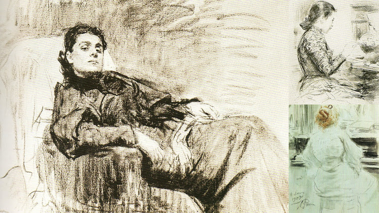 Desenhos de Ilya Repin.