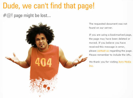 pagina de error 404