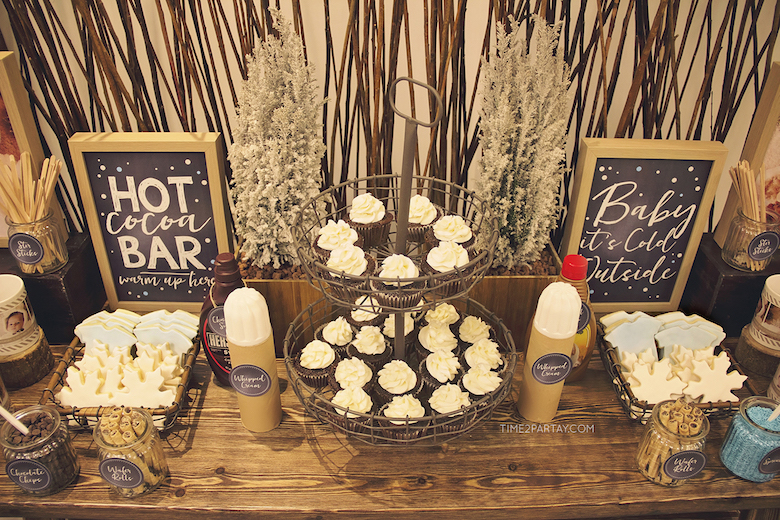 Fawn Over Baby A Rustic Winter Home Baby Shower By Event