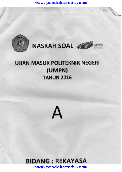 Soal Spa Polines Tata Niaga 2016 Soal Spa Polines Tata Niaga 2016