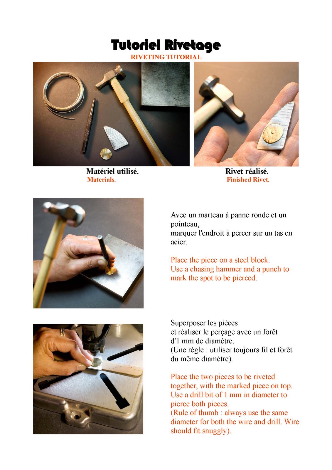 ProFusion Tutoriel Rivetage Riveting Tutorial